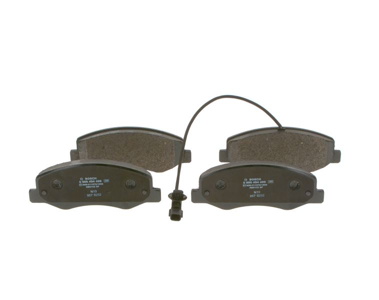BOSCH 0986494499 Fren Balatasi Arka Wva 25172 Master Iii Movano B 2.3 Cdti 2010=> (Cift Teker) Karsan Jest